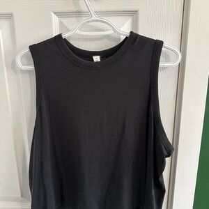lululemon athletica Black Muscle Tee